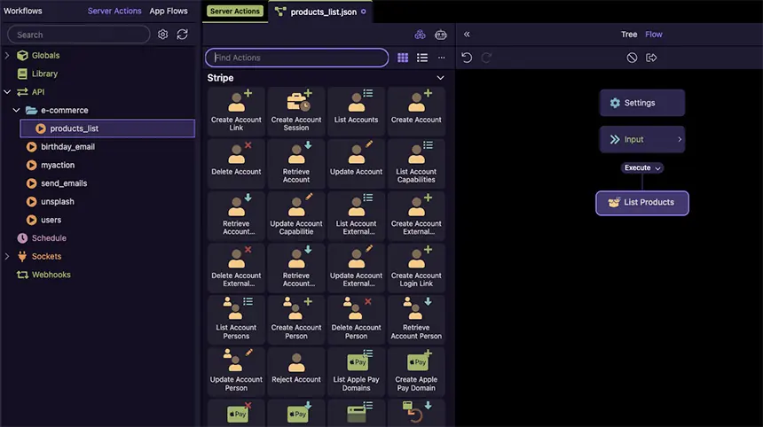 Stripe integration in Wappler